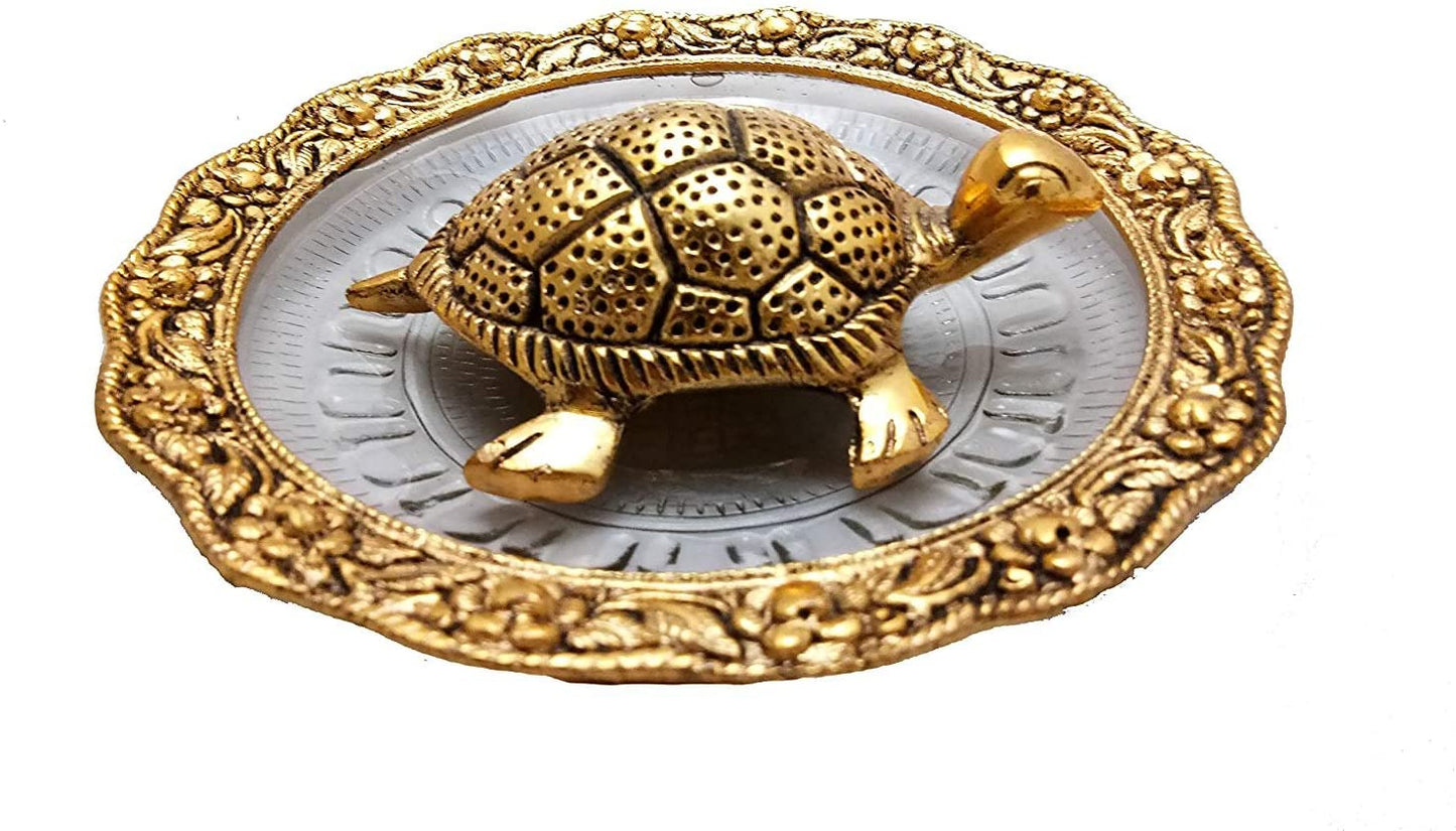 Golden Metal Tortoise