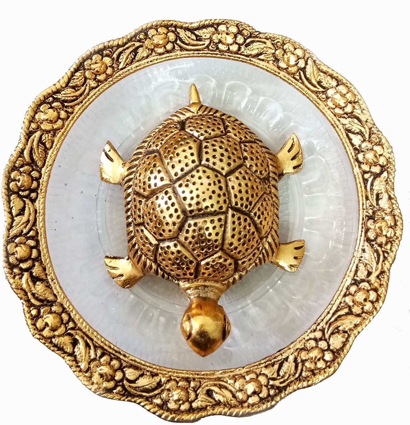 Golden Metal Tortoise