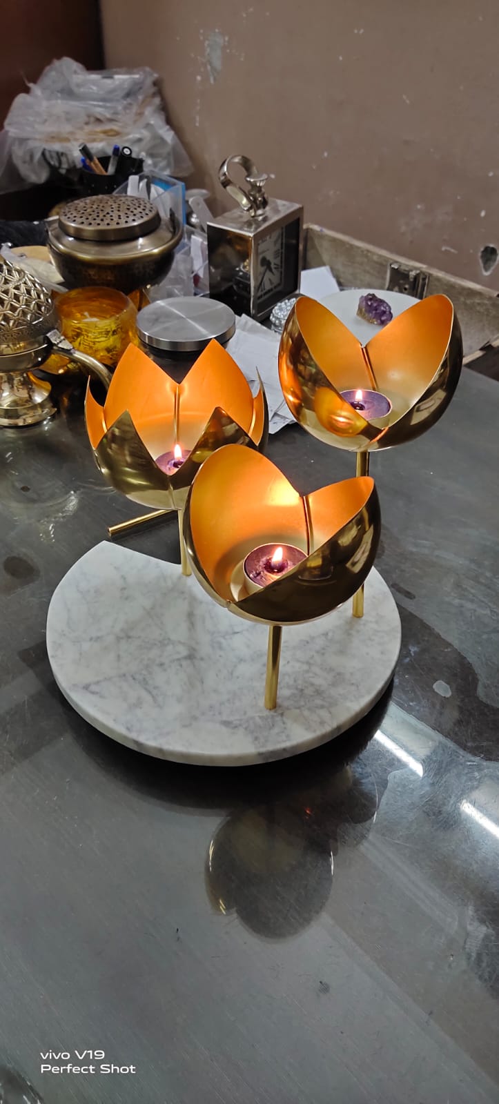 Lotus Candle Holder