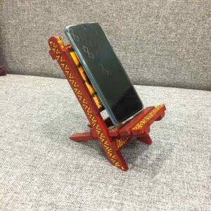 Handpainted mini mobile stand chair