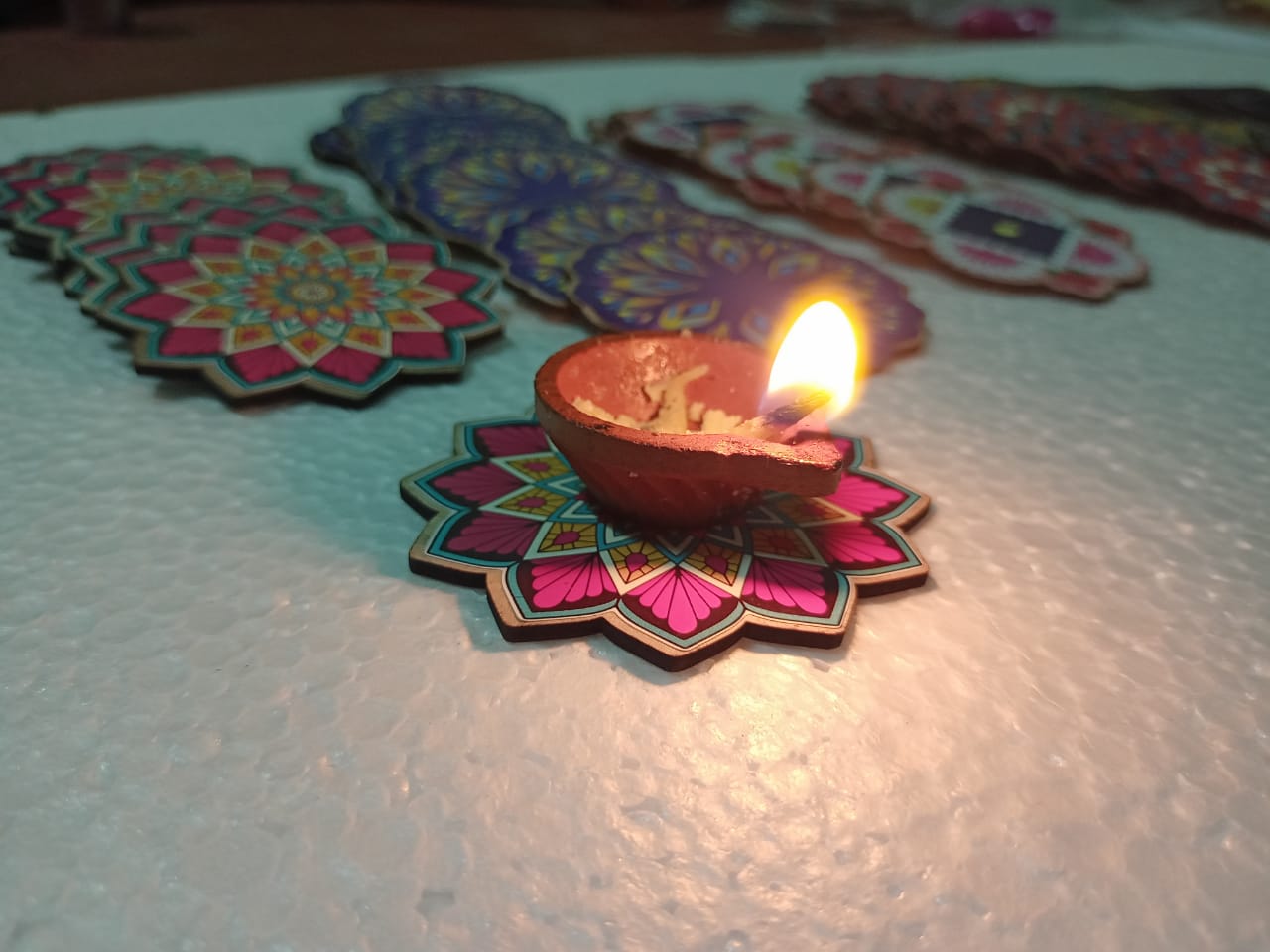 Diya Coaster