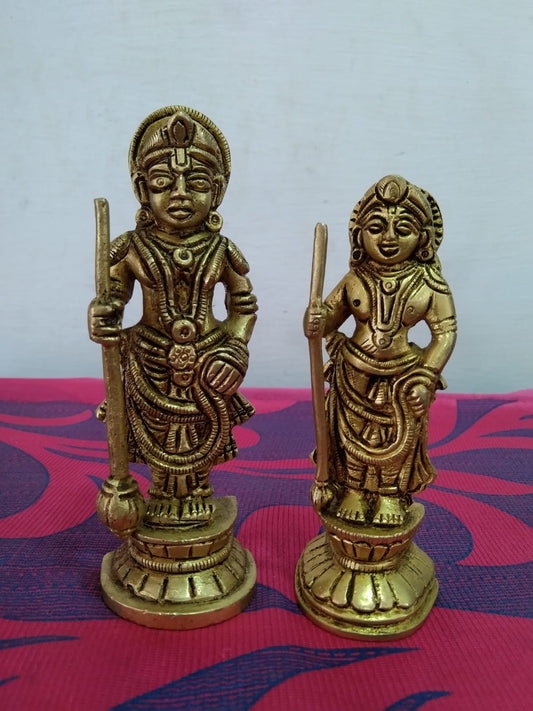 Brass Udupi Krishna