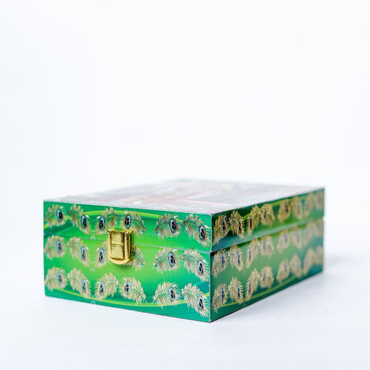 Radha Krishna wooden Lacquer Finish Boxes