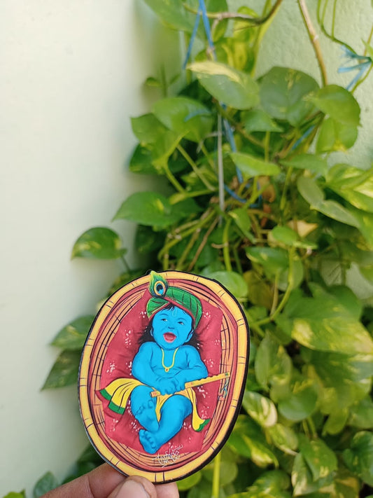 Baby Krishna Fridge Magnet