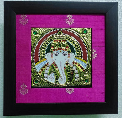 Tanjore painting on Fabric