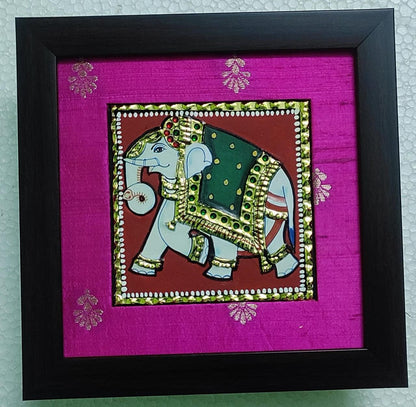 Tanjore painting on Fabric