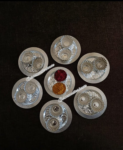 Haldi kumkum platter