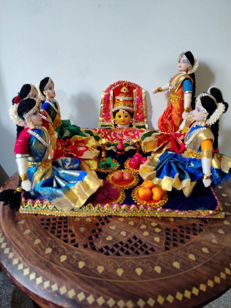 Gowri Puja doll set