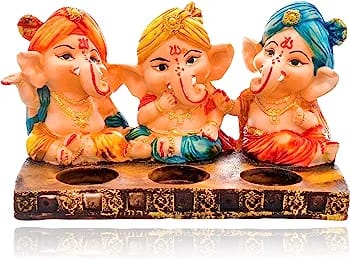 Baby Ganesha Tea Light Holder