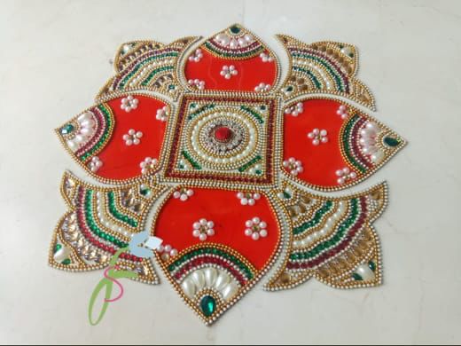 Small Square Rangoli