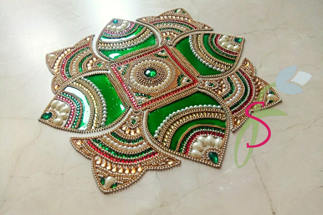 Small Square Rangoli