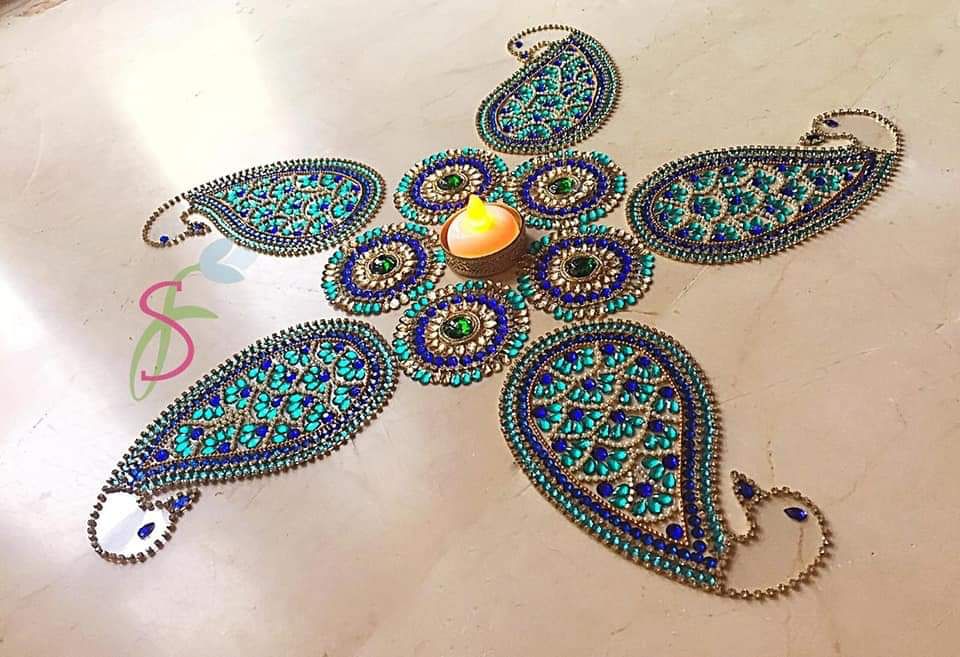 Peacock Rangoli