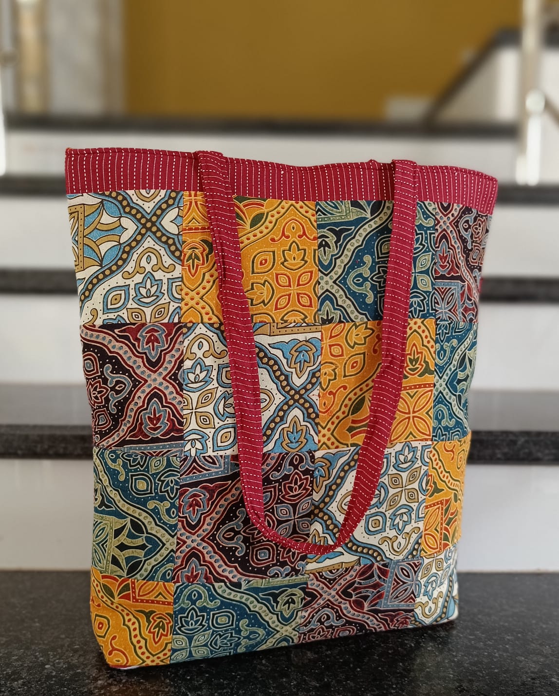 PatchWork Jhola Bag