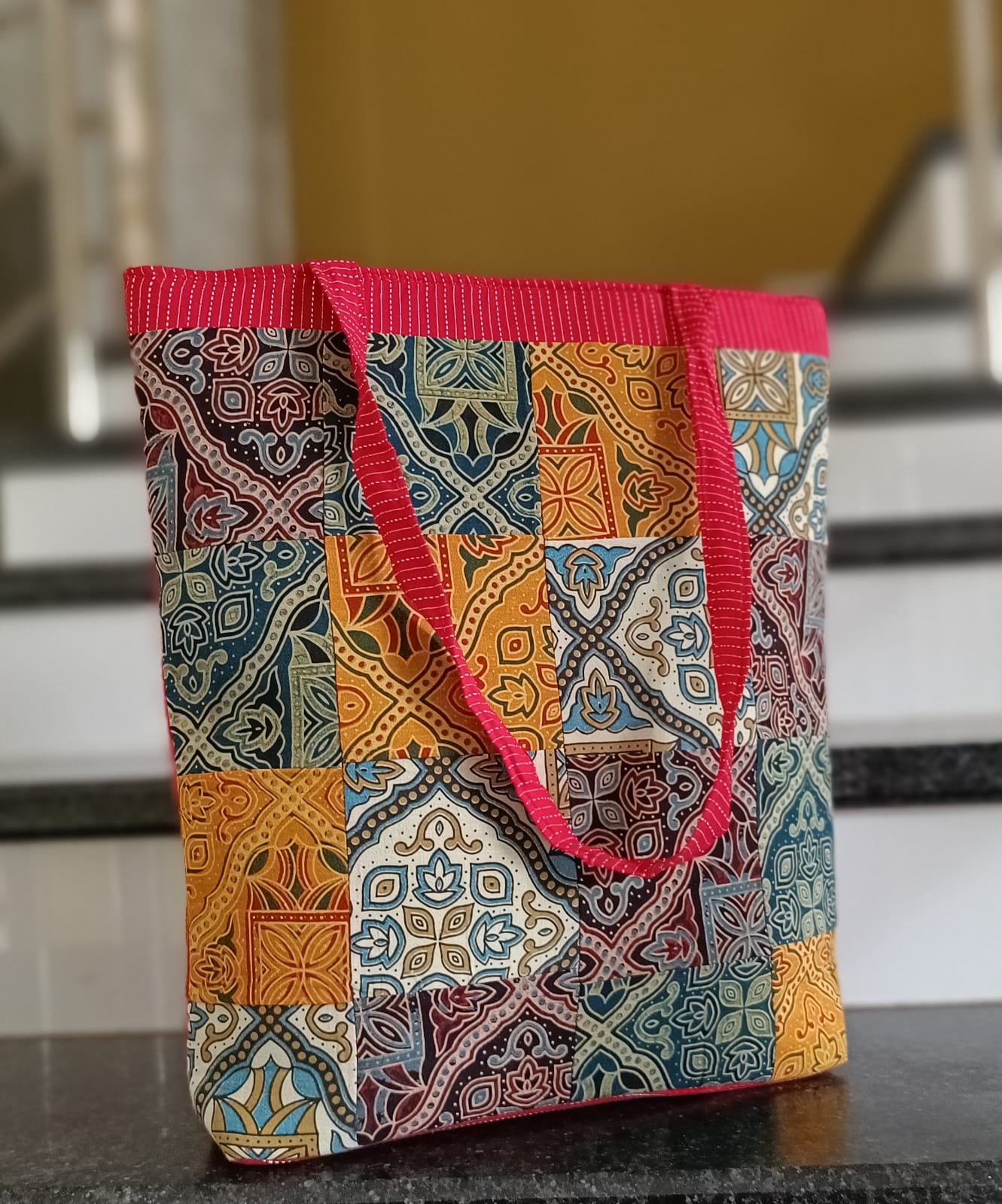 PatchWork Jhola Bag