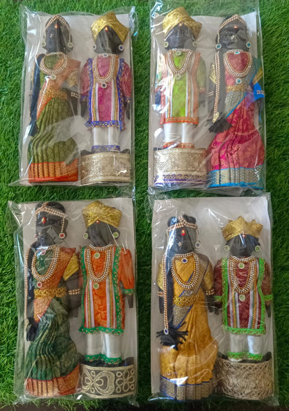 Decorated Marapachi dolls for golu