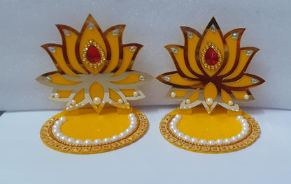 Acrylic lotus for decoration