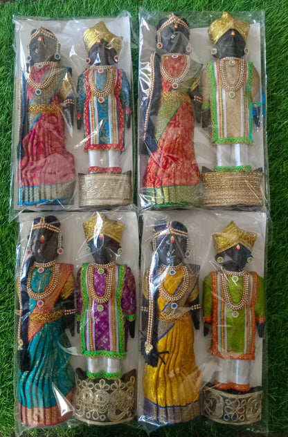 Decorated Marapachi dolls for golu