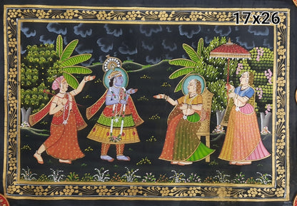 Hand-painted Pichwai on cloth