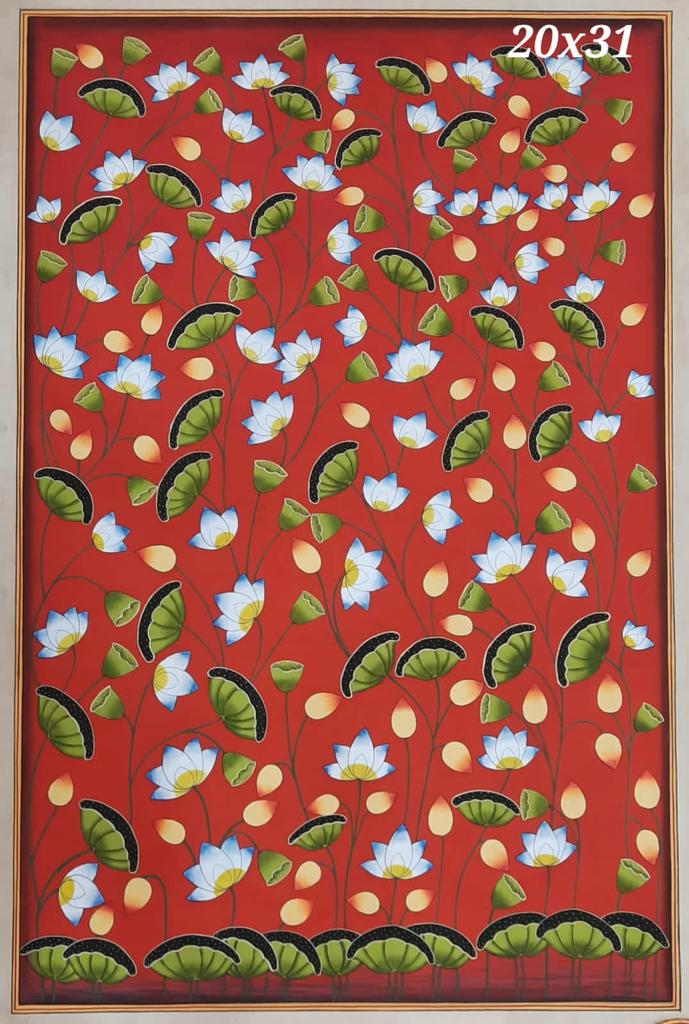 Hand-painted Pichwai on cloth