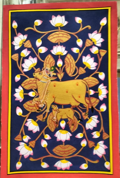 Hand-painted Pichwai on cloth