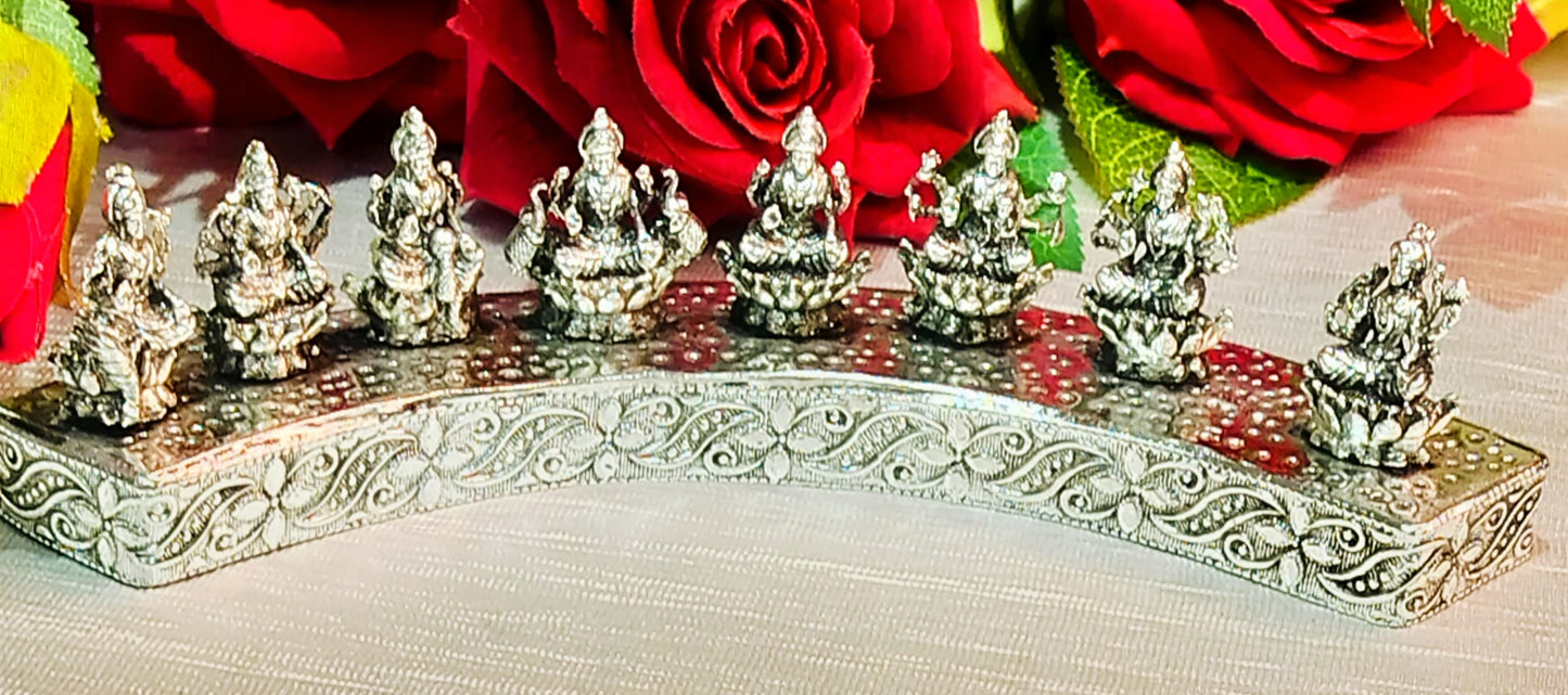 Antique Ashtalaxmi idol set