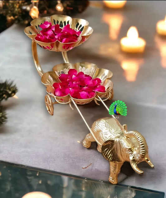 Elephant urli Design Cart