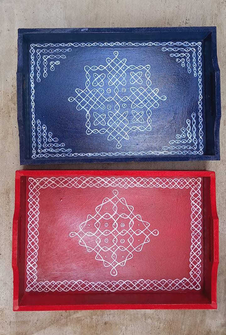 Handpainted Trays