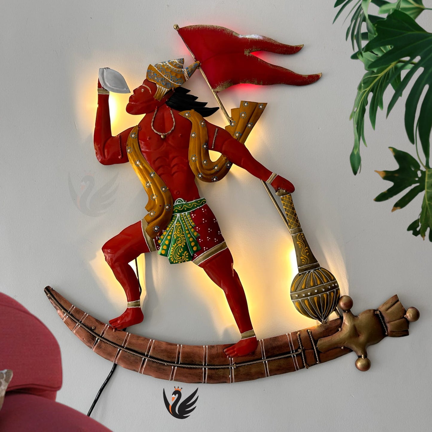 HANUMANJI SANKH WALL DECOR