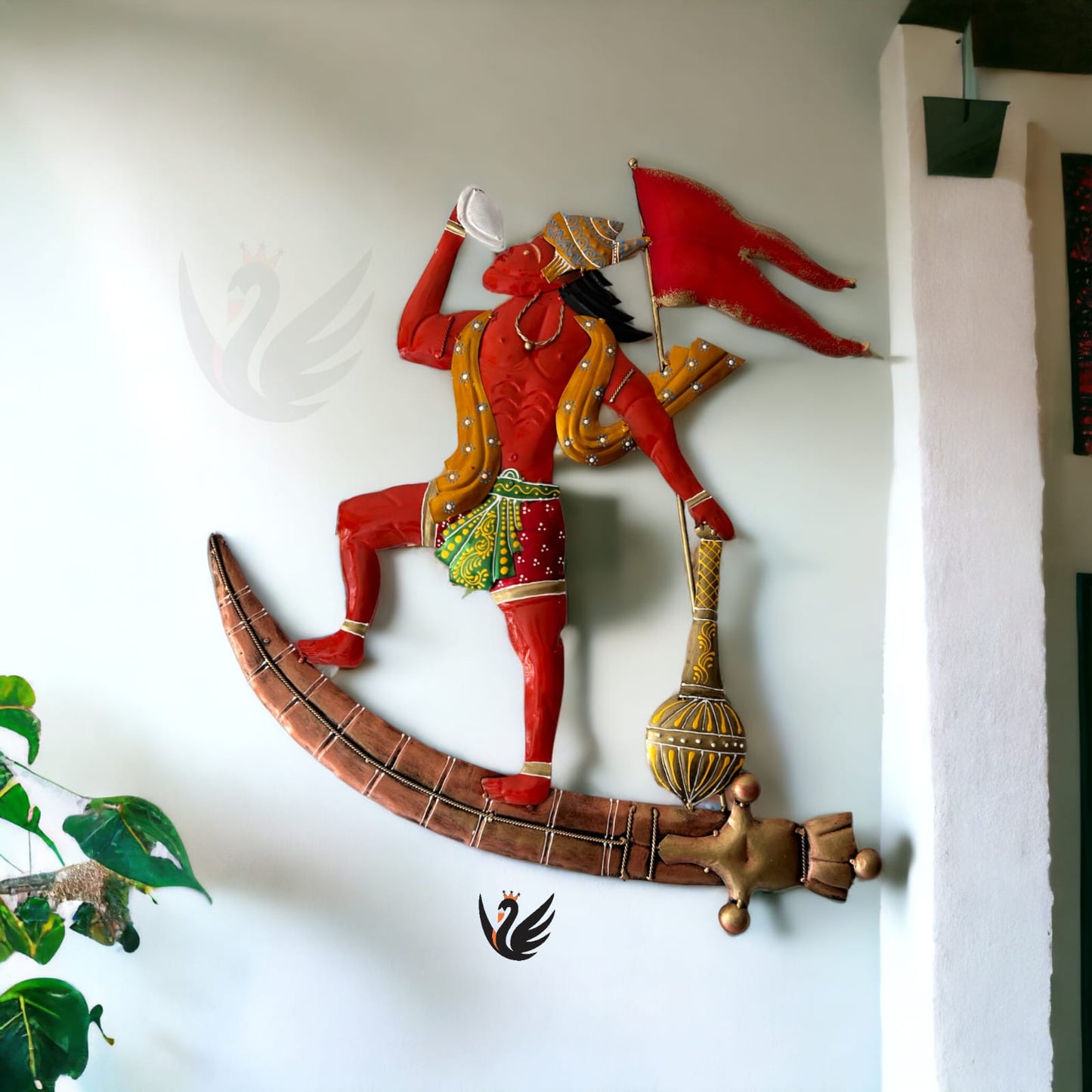 HANUMANJI SANKH WALL DECOR