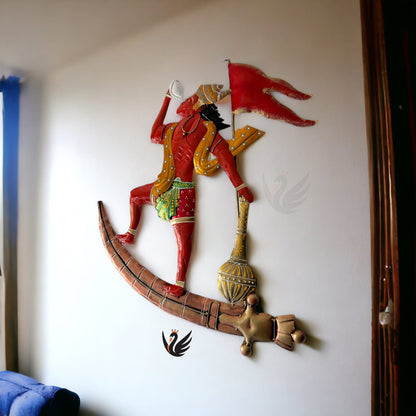 HANUMANJI SANKH WALL DECOR