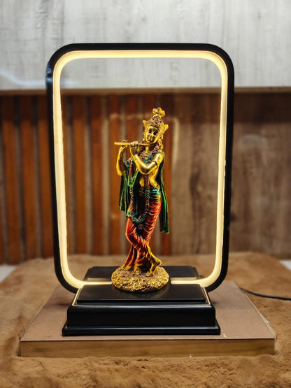 Lord Krishna with LED light Stand