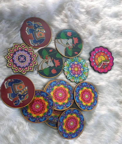 ✨ Mdf diya coasters