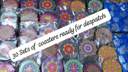 ✨ Mdf diya coasters