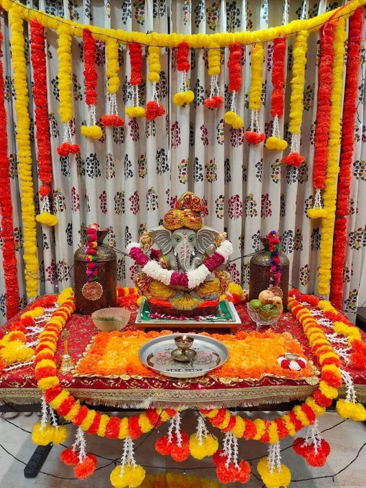 Ganesha Backdrop Set