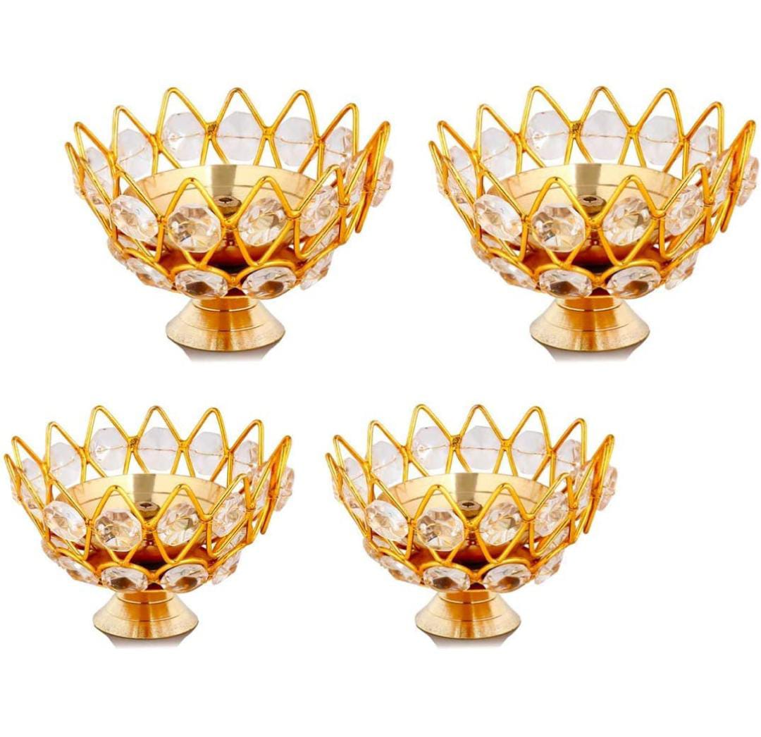 Pure crystal Bowl diya