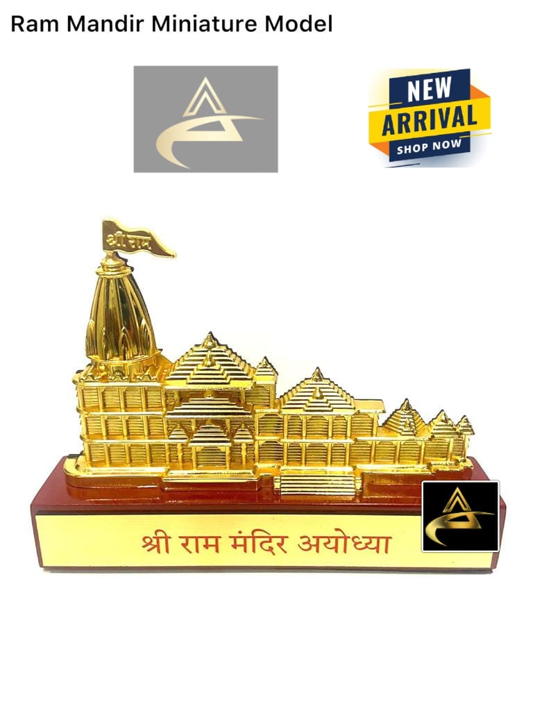 Shri Ram Mandir Miniature Model