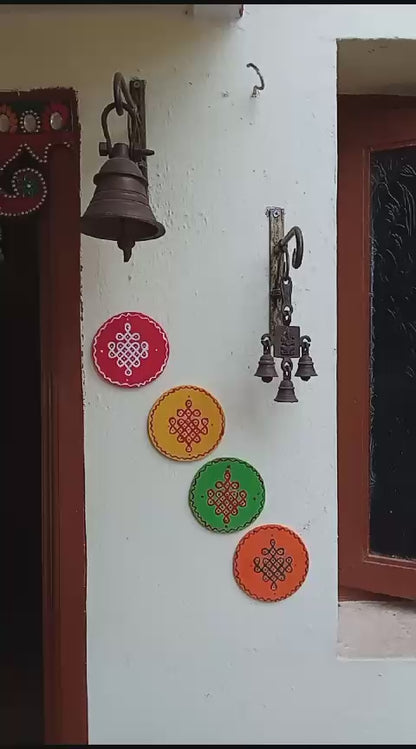 Rangoli wall hanging