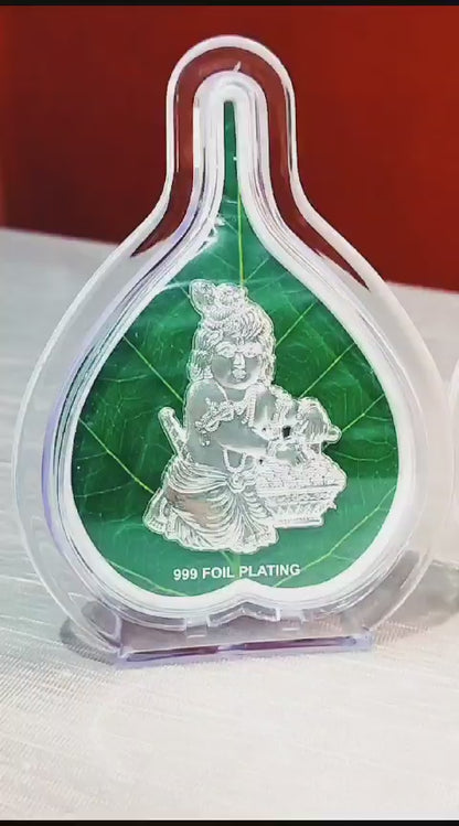 Betel leaf or paan design 3d idol frame