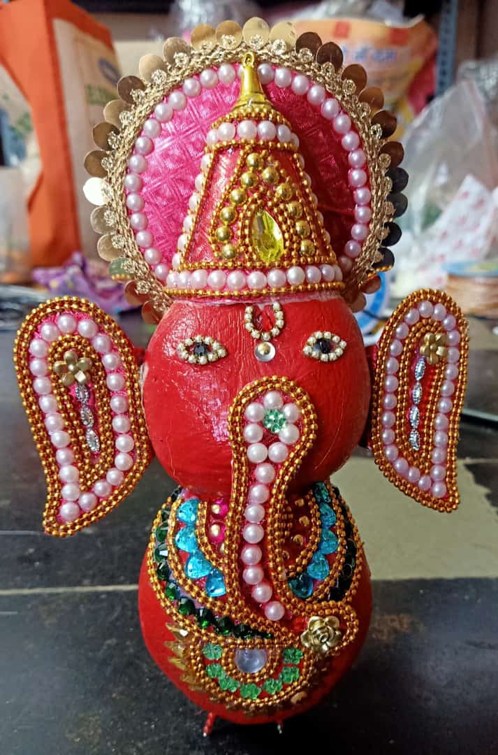 Dry coconut ganapathy