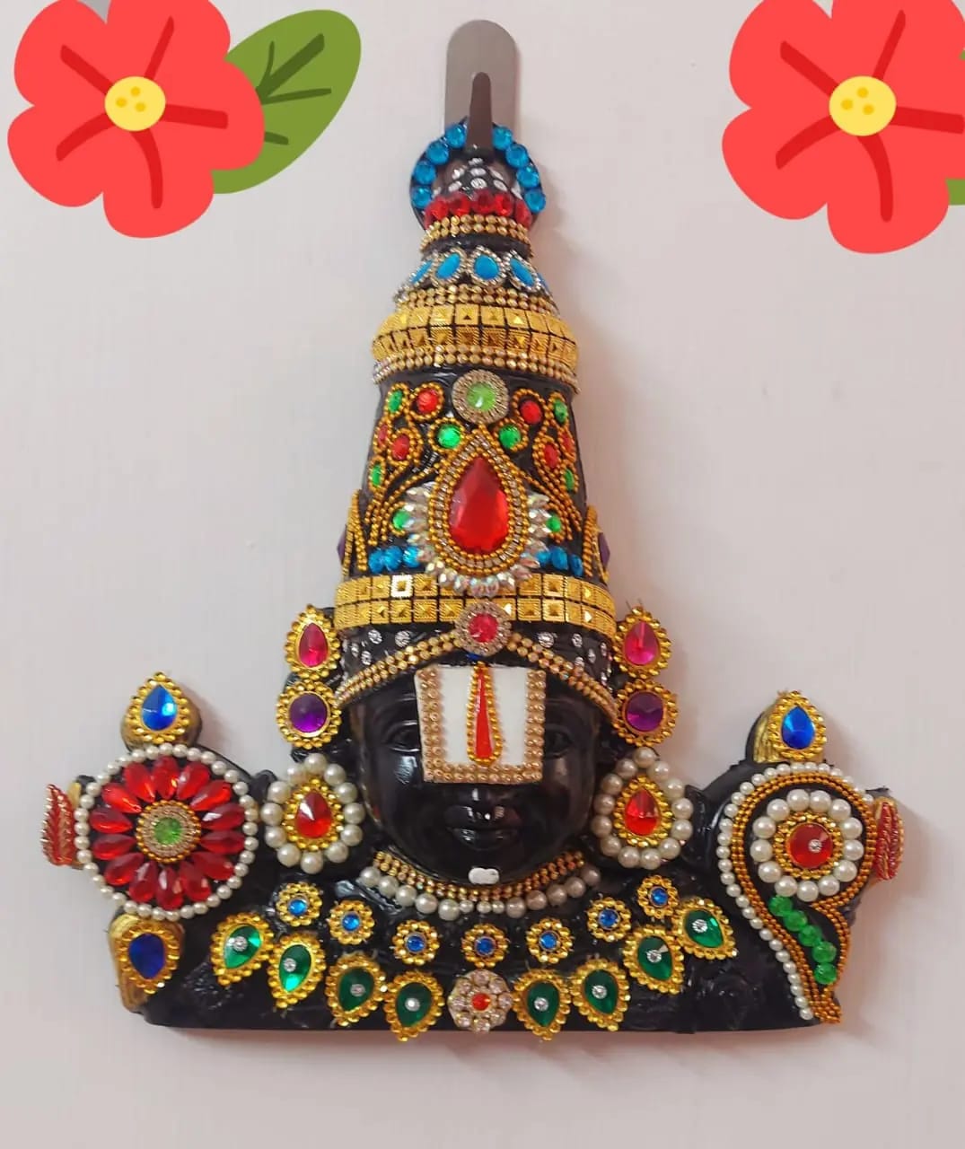 Lord Balaji wall hanging