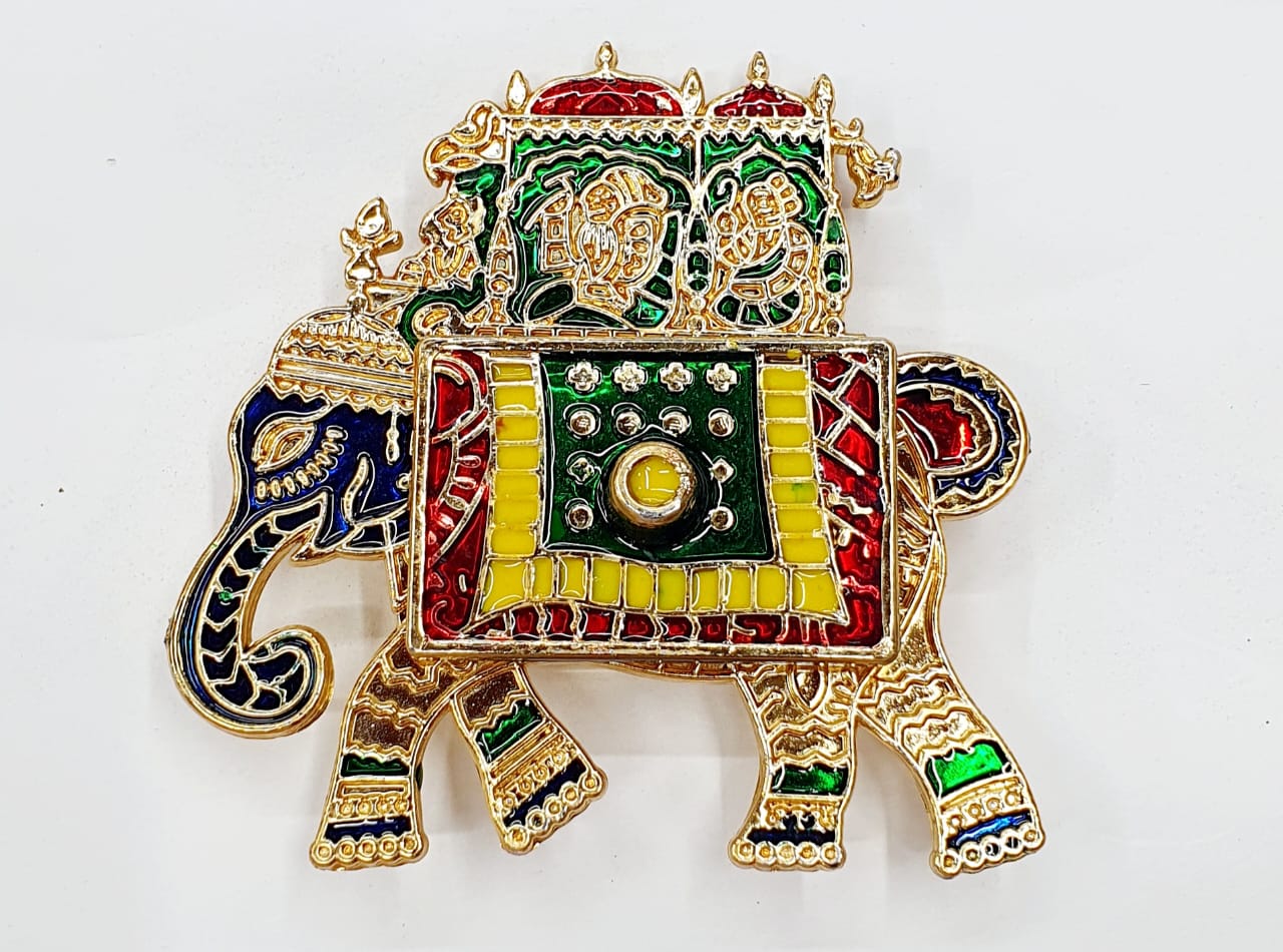 Elephant haldi kumkum box