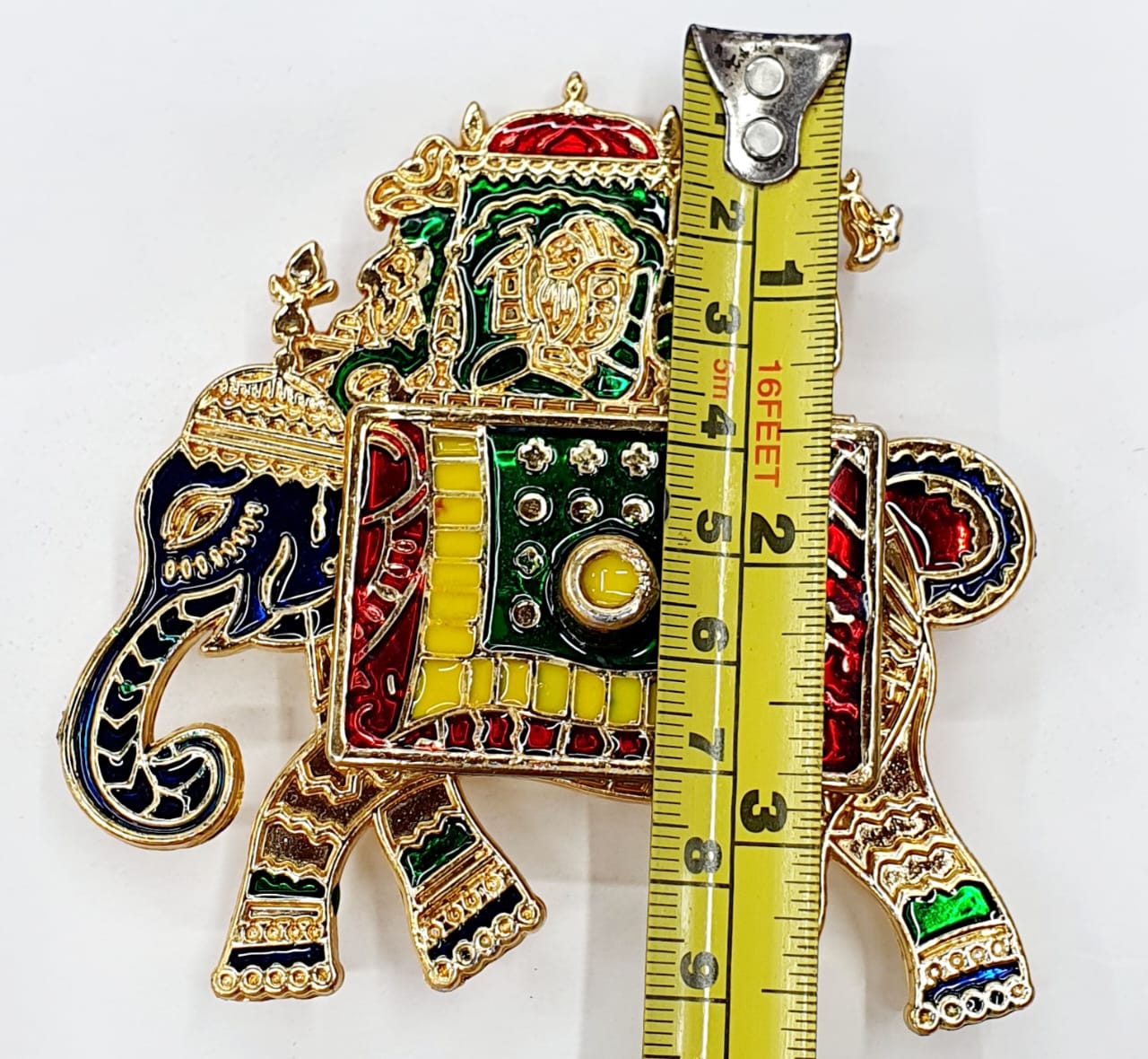 Desi Favors Set of 10 Elephant Haldi Kumkum Packets 