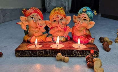 Ganesha Tea Light candle holder