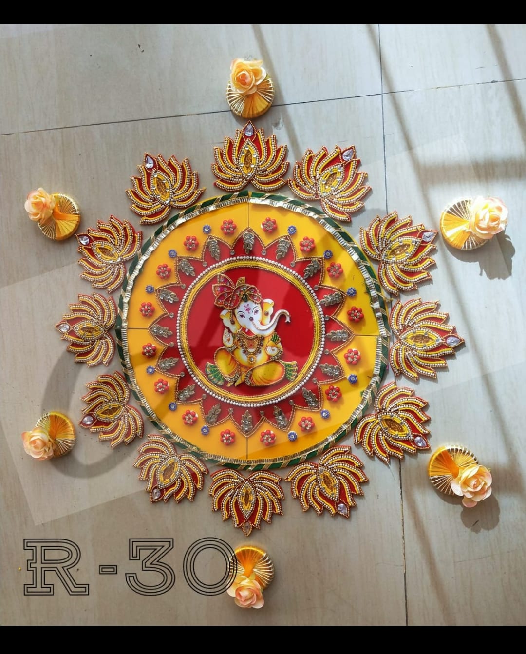 Ganesh Rangoli