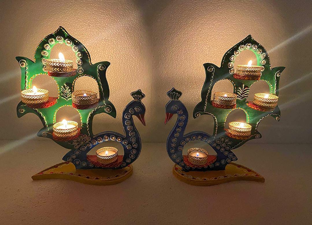 Hamsa Candle Holder (sold in pair)