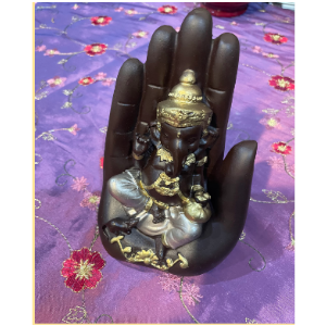 Ganesh on palm