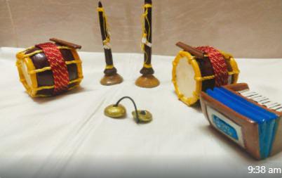 Miniature Nadhaswaram set